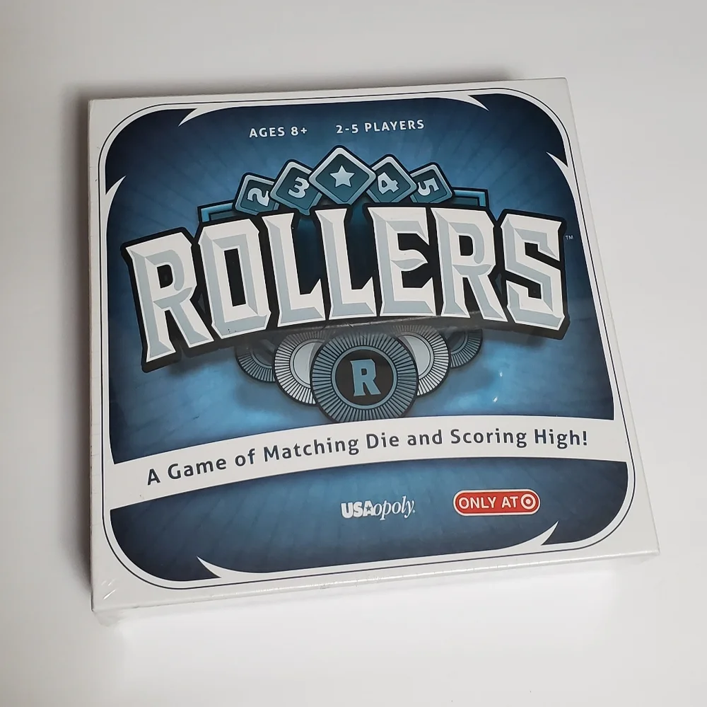 Rollers a Game of Matching Die and Scoring High Game Board